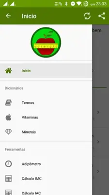 Nutrição android App screenshot 6